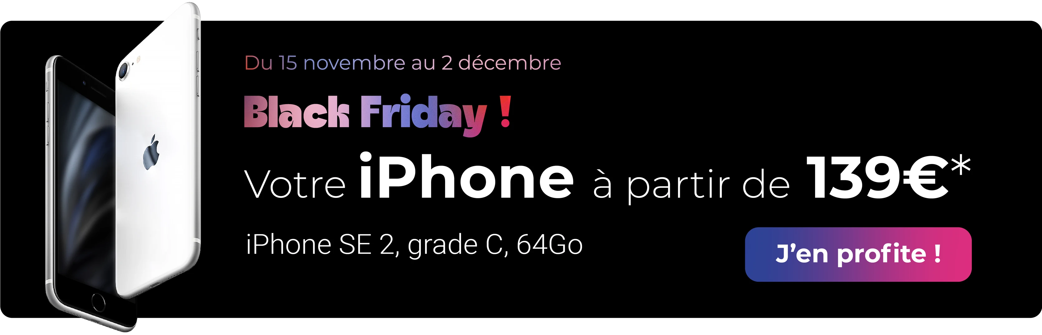 Black Friday chez WeFix !